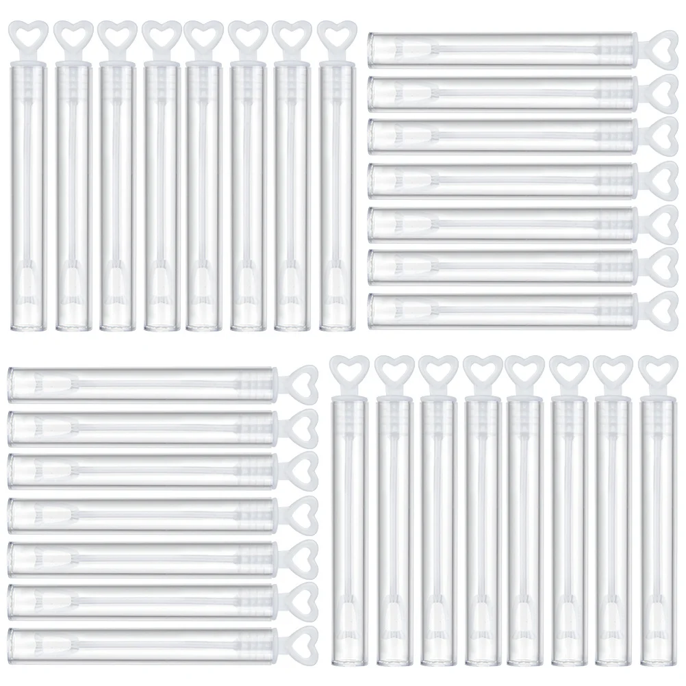 30 bottiglie d'acqua a bolle vuote, bacchette a bolle vuote, forniture di ricarica fai-da-te per bambini, feste di compleanno, parco giochi in spiaggia, divertimento