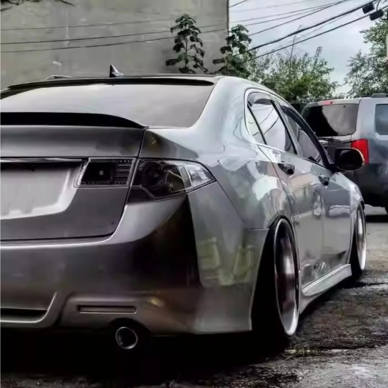 غطاء الضوء الخلفي لهوندا سبيور أكورد CU2 أكورا TSX مصباح خلفي شفاف معدل بدون حامل مصباح لمبة