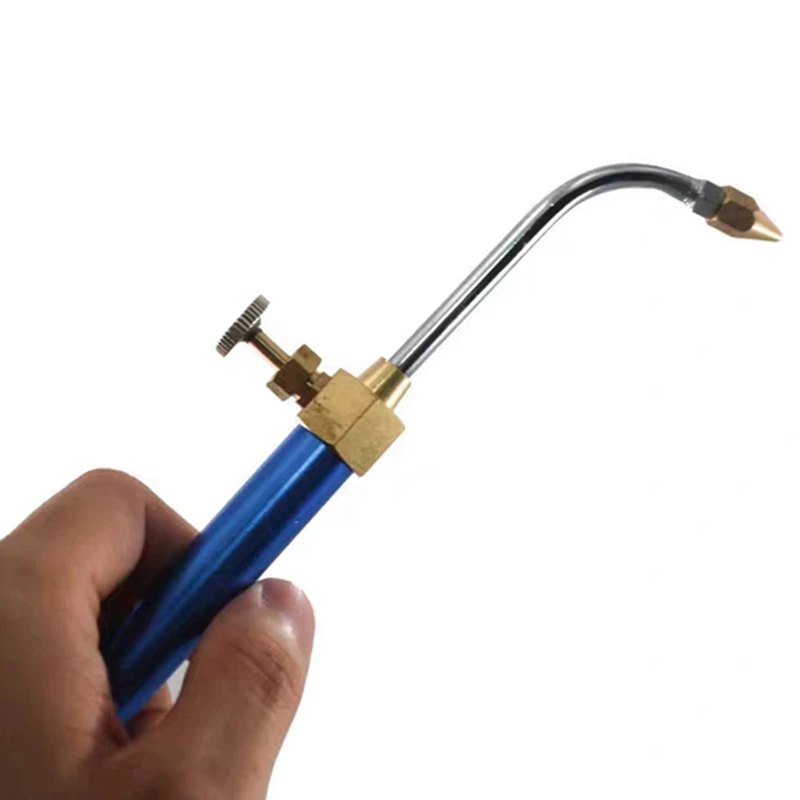 HOT! 2X Brass Welding Torch, Gold Gas Cutting Torch, Burn Pipe