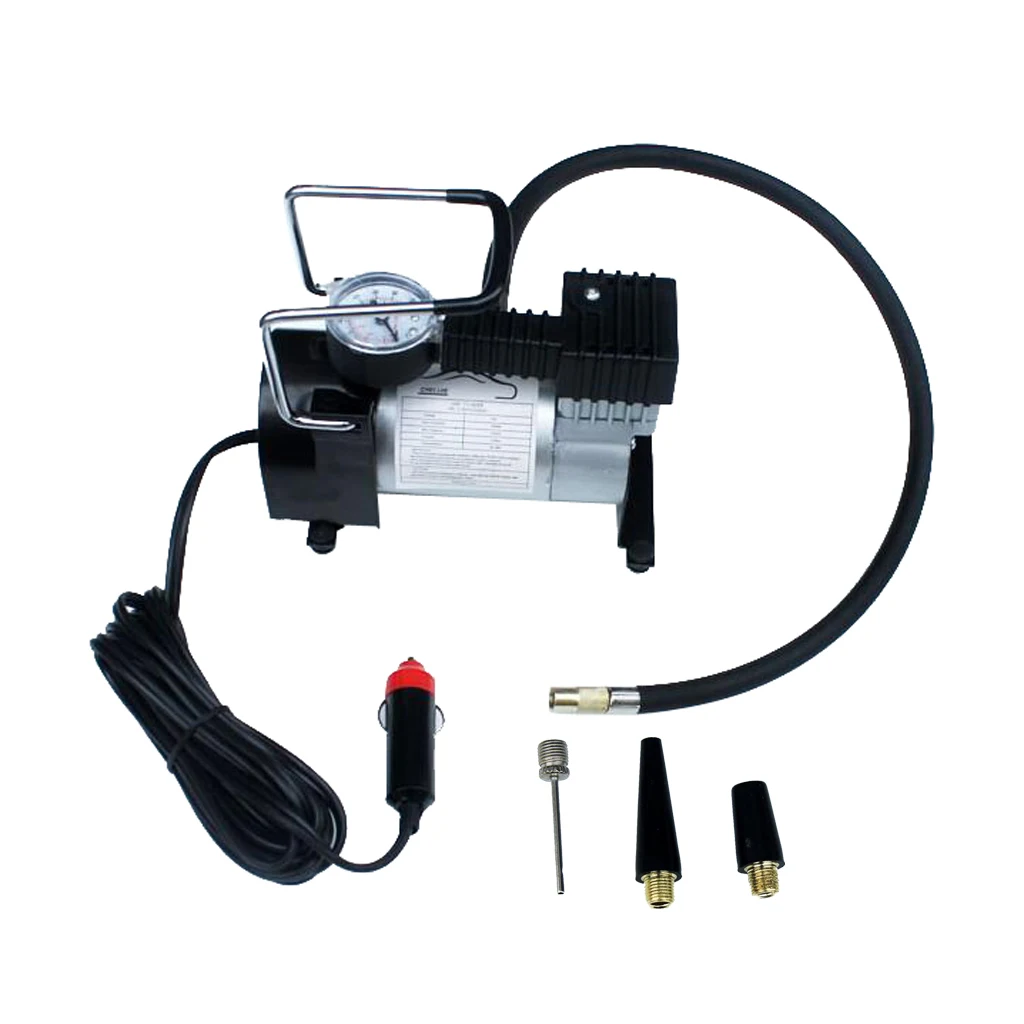 12v 150psi High Pressure Portable Metal Air Compressor Car Tyre Inflator With Digital Pressure Gauge Car Tire Inflatable Pump