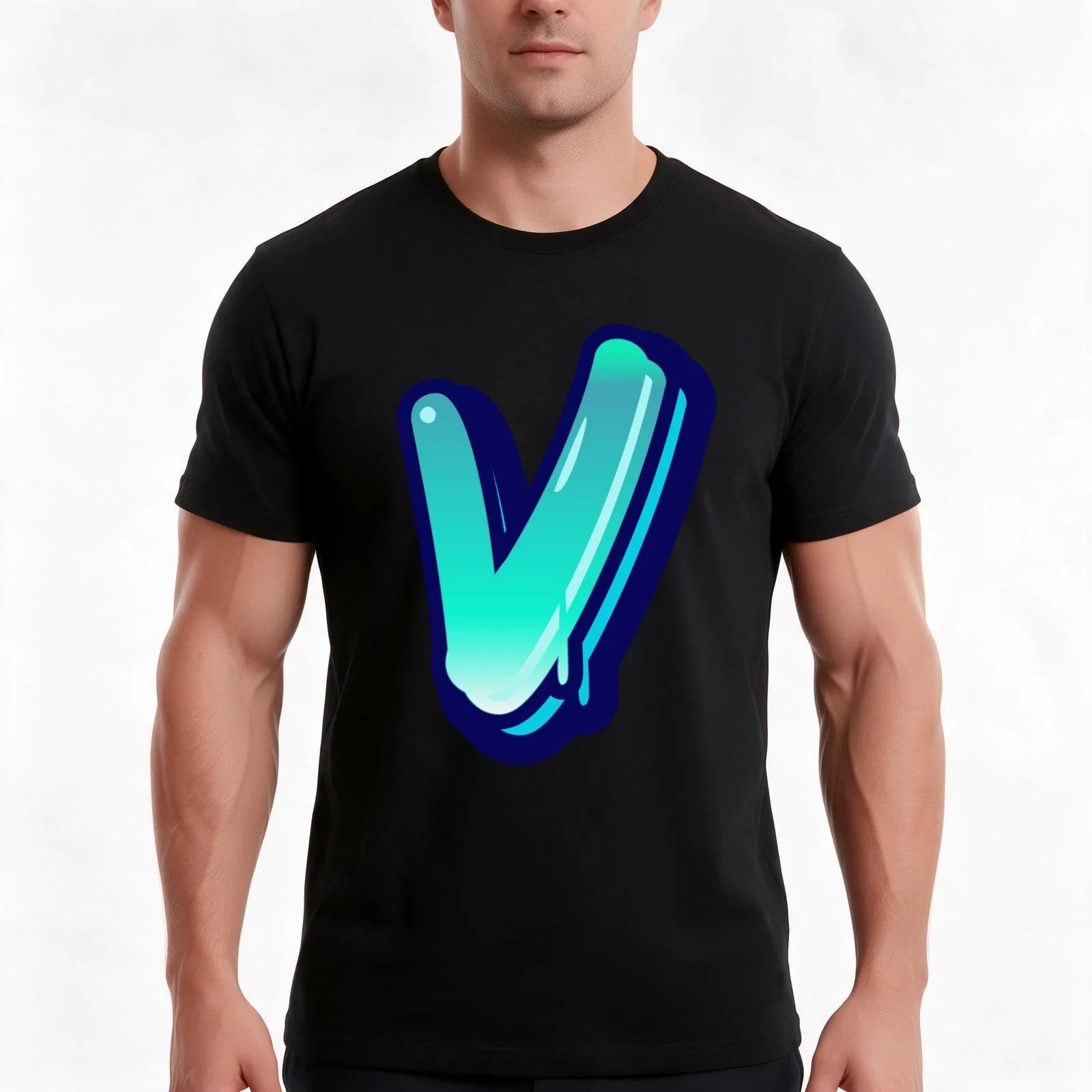 Alphabet V graffiti artwork Graffiti Letters Letter V capital letter V graffiti alphabet v T-Shirt Vintage Graphic Print
