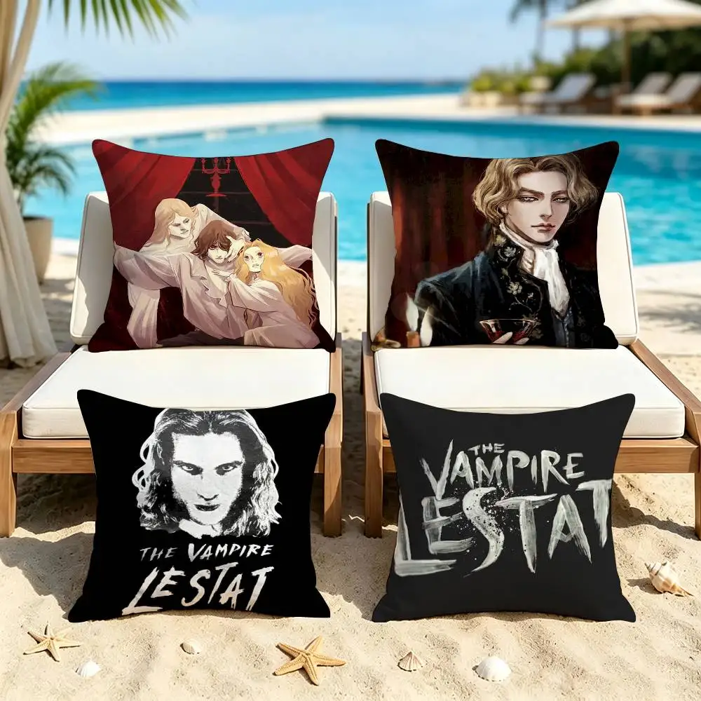 I-Interview With The Vampire IWTV  Square Pillow Case Multi Sizes For Car Home Bedroom Decor Custom Valentine Gifts
