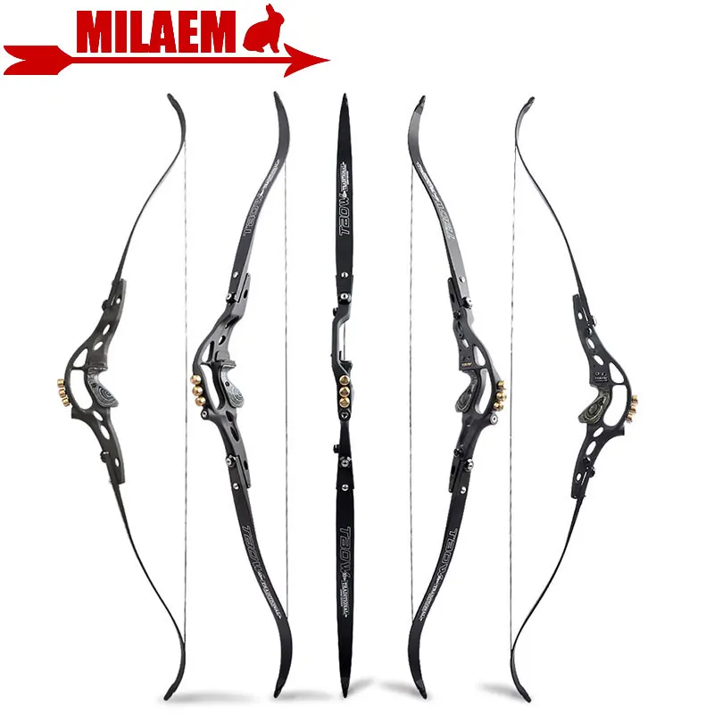 

62inch 30-60lbs Archery ILF Recurve Bow 19inch Recurve Bow Riser Multifunction American Hunting Bow Shooting Accessories