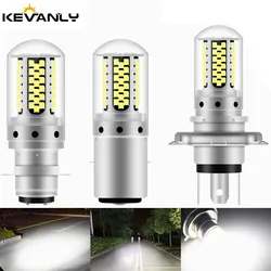1pcs BA20D P15D H4 Led Motorcycle Headlight LED Moto H6 LED 108SMD Motorcycle Headlight Bulbs Motorbike Headlight Lamp 6000K 12V