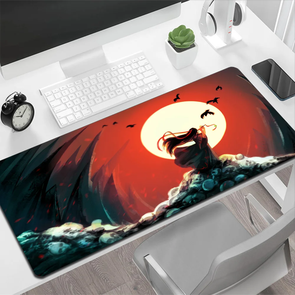 لوحة ماوس كبيرة للألعاب Mo Dao Zu Shi ، حصيرة ماوس كمبيوتر للألعاب ، سجادة XXL ، مكتب لوحة مفاتيح