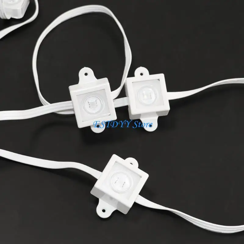 G6DE Outdoor Light Holder Mount LED Lamp Strips Bracket Replacement LED Light Mounting Clip with Screws Easy to Install