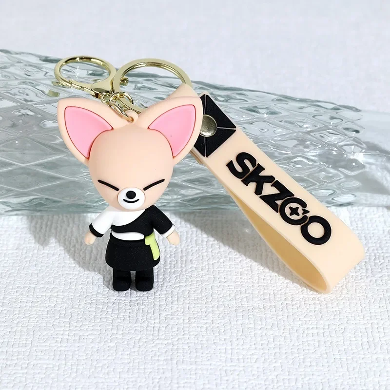 พวงกุญแจตุ๊กตาสเตรย์คิดส์ SKZOO น่ารัก จี้ห้อยกระเป๋าเป้สะพายหลัง จี้ห้อยรถยนต์ ของที่ระลึกสุดหรู ผลิตภัณฑ์เสริมดาว