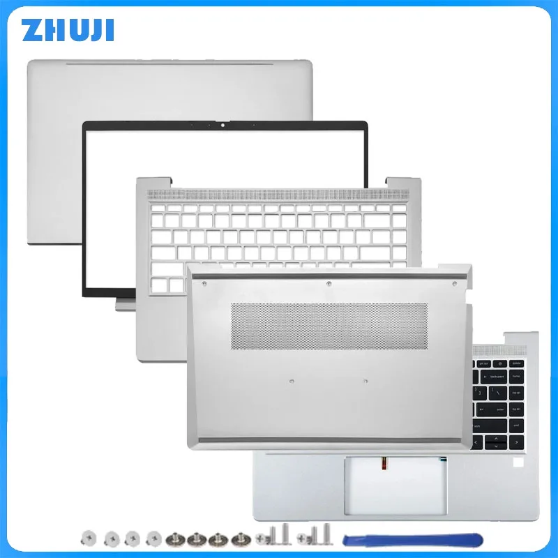 

For ProBook 640 G8 645 G8 Replace Cover LCD Back Cover Front Frame Bezel Palmrest Lower Bottom Case Rear Lid Top Case Silver