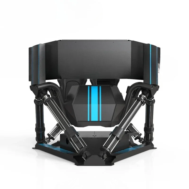 Intelligent VR racing emulator, six-axis three-screen dynamic driving, experience hall, amusement park scenic spot