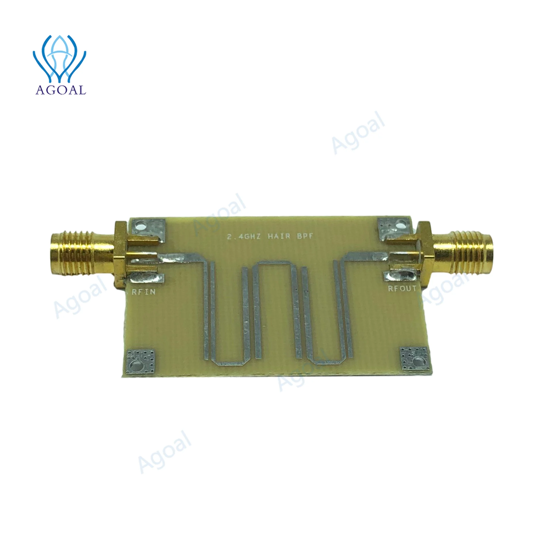 2.4GHZ ميكروستريب باندباس تصفية استبدال الملحقات أجزاء مرشح عملي ميكروستريب باندباس تصفية