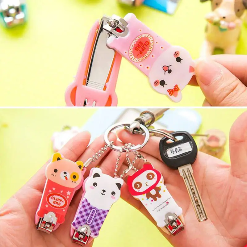 Cartoon Animal Cute Nail Clippers Solid And Durable Nail Scissors Tools Special Gifts Professional Nail Clipper Random Styles