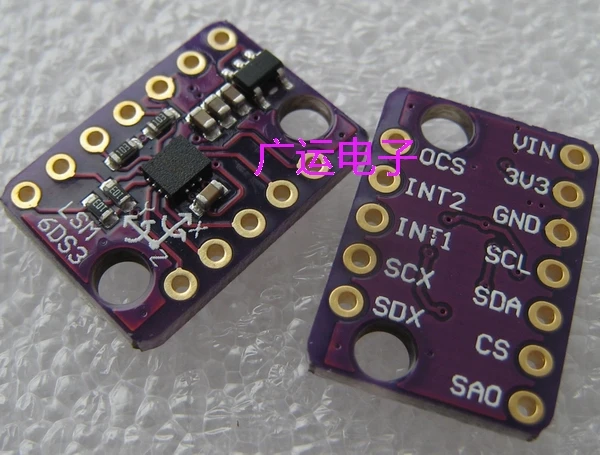 GY-LSM6DS3 Module 6 Degrees of Freedom Breakout IIC/SPI Transmission