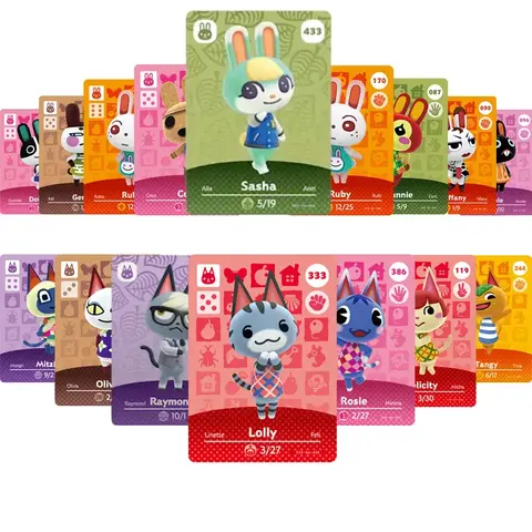 Big Various Card Hot Game: New Welcome Sanrio Horizons Cute NS Switch 3DS Game Ankha Marshal NFC Card