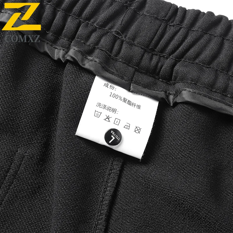  بنطال مستقيم واسع الساق للرجال على الطراز الكوري بنطال فضفاض عالي الخصر لربيع الخريف ملابس غير رسمية مريحة قابلة للتمدد 2025 #5