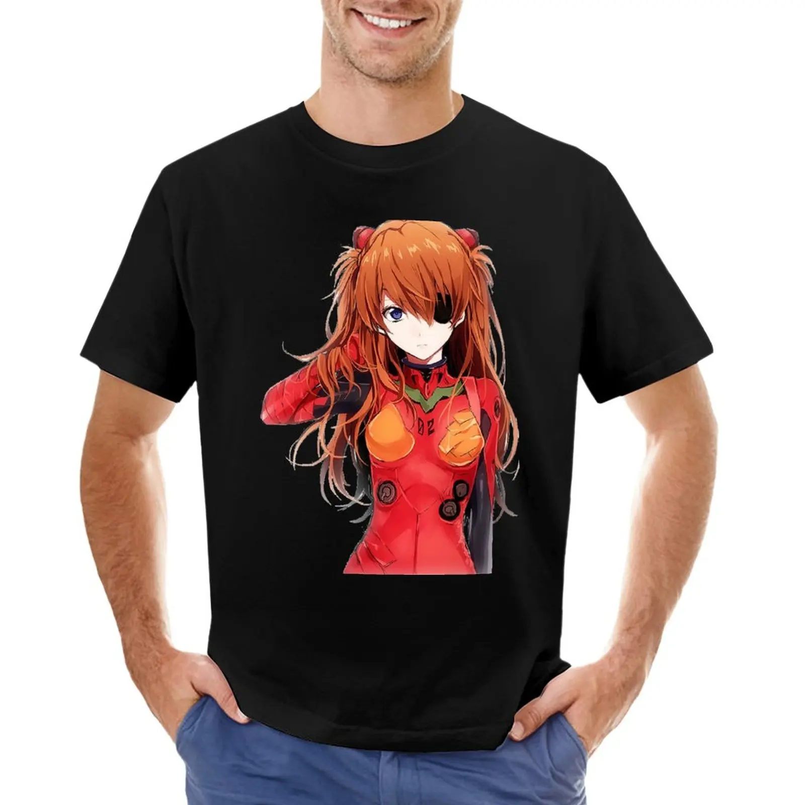 

Asuka T-Shirt kawaii clothes Tee shirt sweat shirt boys white t shirts Men's t shirts