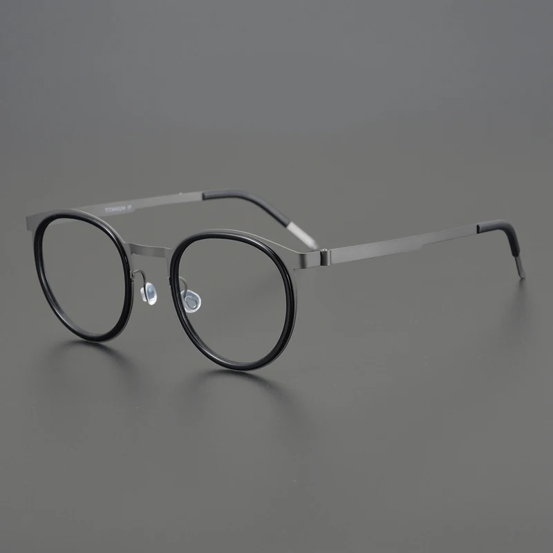 

Очки в титановой оправе для мужчин и женщин, дамские брендовые оптические аксессуары для чтения при близорукости, при пресбиопии