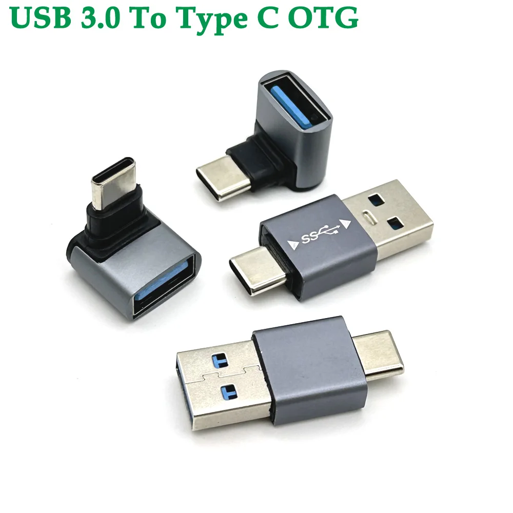 

1/10PCS USB 3.0 To Type C OTG Charger Adapter Connector Type-C to USB Male To Type-c Adapt Converter for PC MacBook Car USB ipad