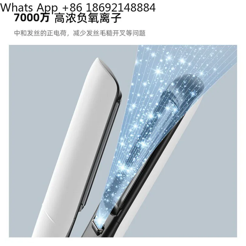 Roll straight dual-purpose concave-convex stick semi-round hair tail bangs inner buckle barber shop home spot