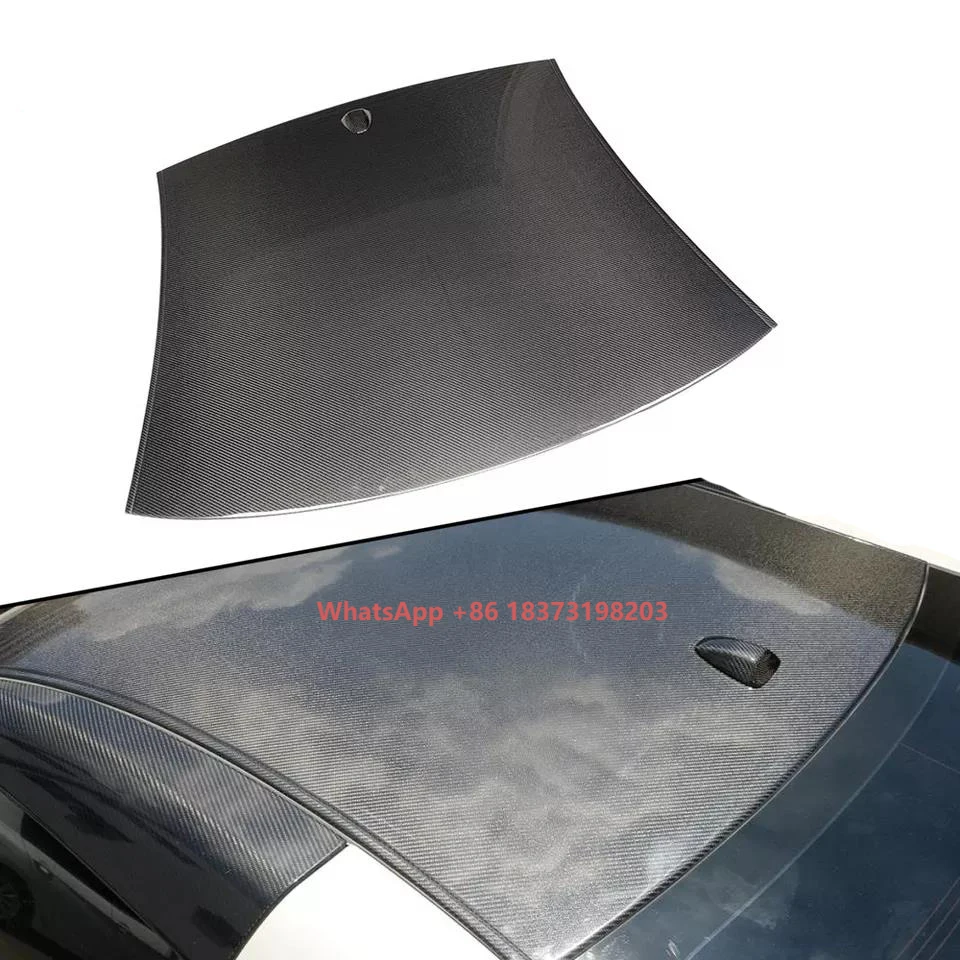 

Top Quality Replacement Carbon Fiber Roof Cover for R35 GTR Stick on Car Roof Hard Top Carbon Fiber