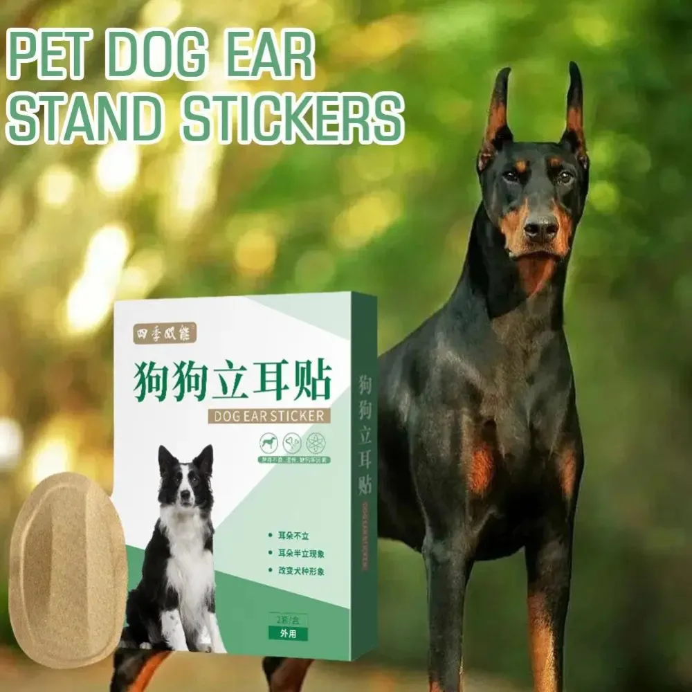 2pcs/set Pet Dog Ear Stand Up Stickers Ear Correction Dog Supplies Ear Care Tools Convenient Effective