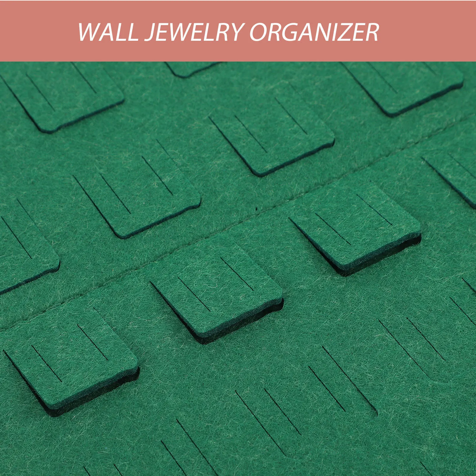 

Настенный органайзер для ювелирных изделий, фетровый подвесной держатель для сережек, ожерелье, значки, органайзер для дисплея, держатель для хранения ювелирных изделий