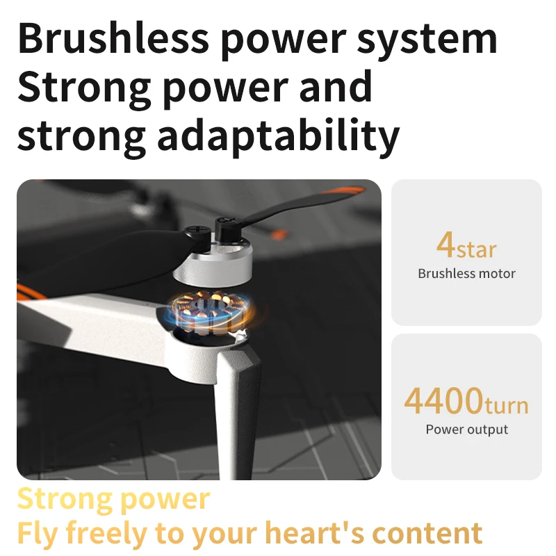 Drone L106 Baru 8K Motor Brushless Penghindar Rintangan Dengan Layar Remote Control Lipat Quadcopter Mainan