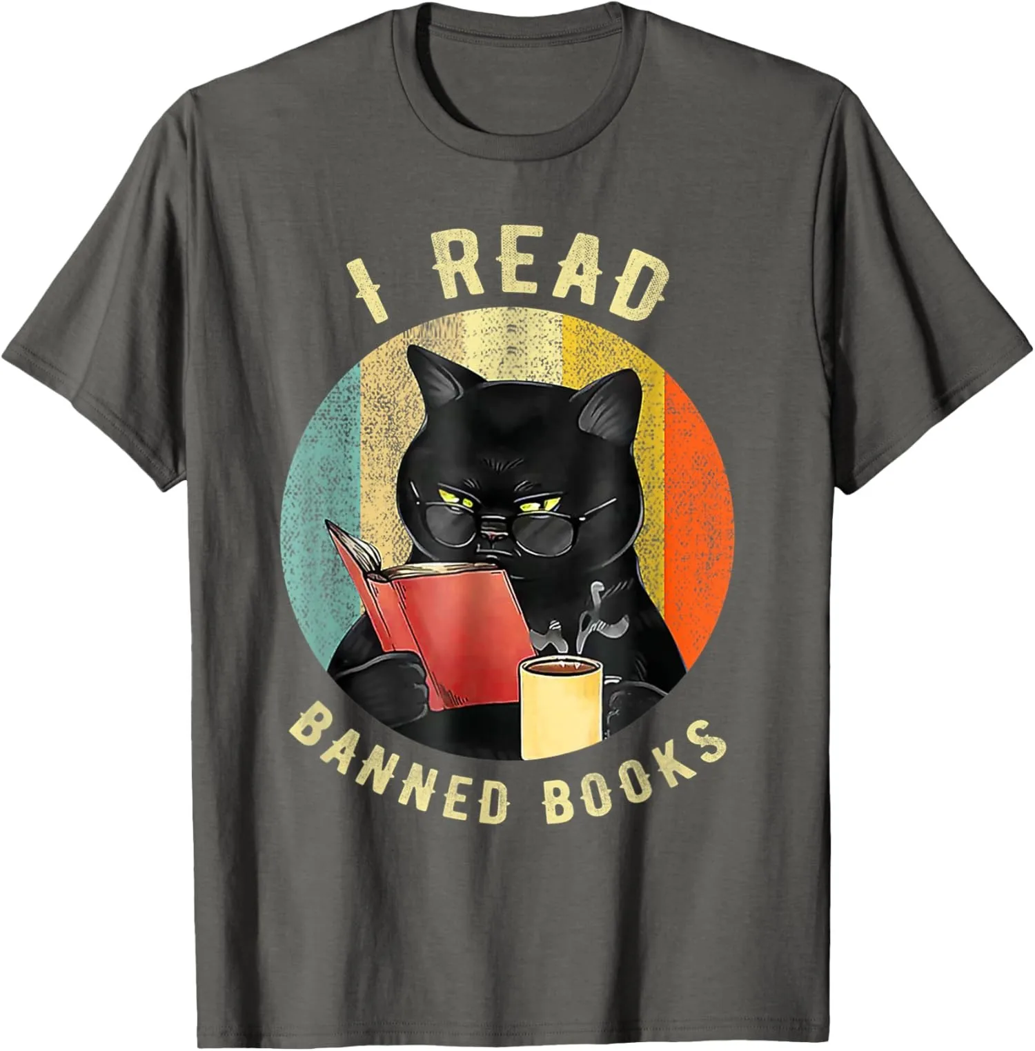 Funny Cat I Read Ba… - image