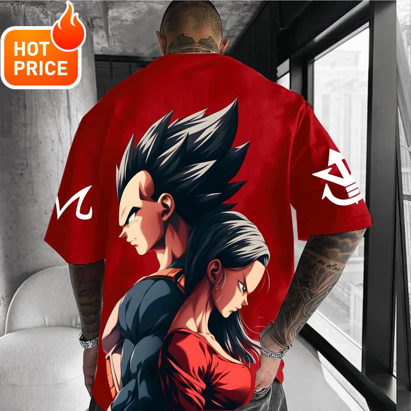 

Dragon Ball Son Goku Saiyan 2025 Summer T-Shirt Men Harajuku Oversized Retro Street Women Casual Oversized Short-Sleeve Unisex