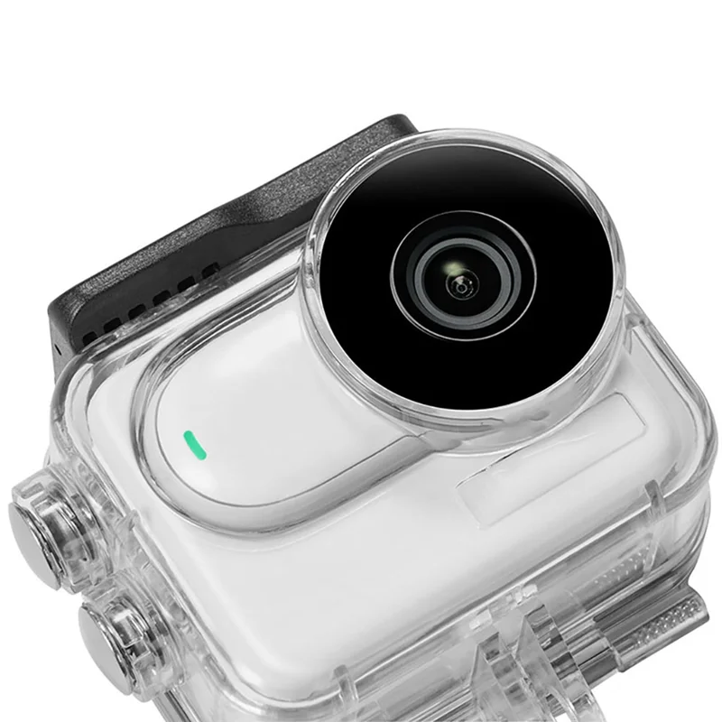 

ABJF-For Insta360 Go3 Protective Case 40M Waterproof Invisible Dive Case Optical Tempered Glass Transparent Protective Shell