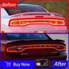 Dodge Charger 2011-2014용 LED 자동차 미등 어셈블리 업그레이드 동적 깜박이는 신호등 플러그 앤 플레이 도구 액세서리 4