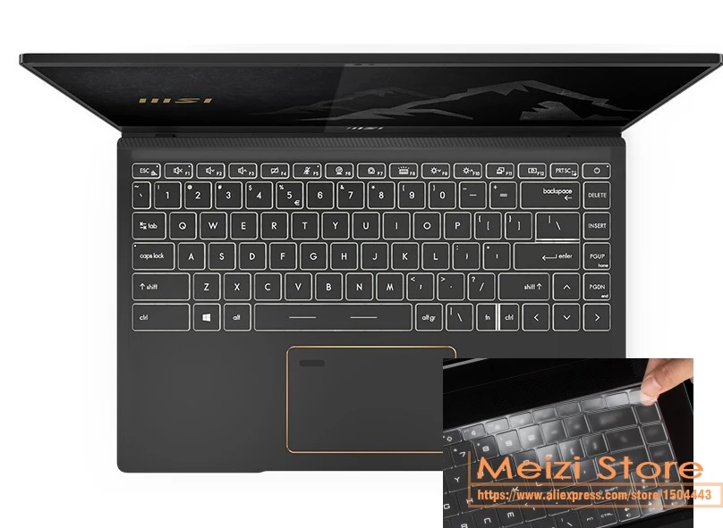 TPU Keyboard Cover Protector Skin for MSI Modern 14 b11sb B11M B4MW B10MV B10RBSW -024MX B4Mx  2020 2021 14 inch