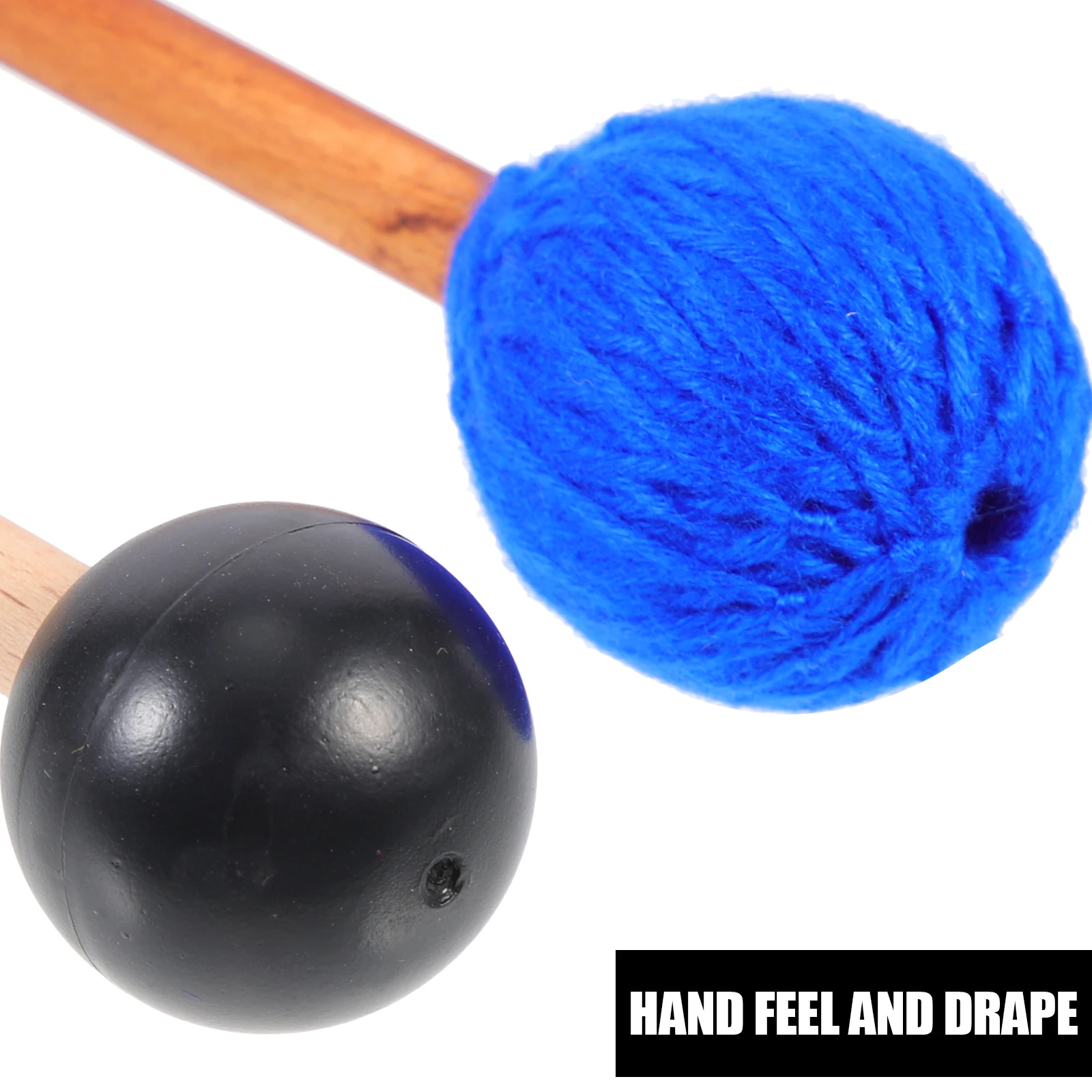 

Marimba Hammer Mallets Xylophone Accessories Drumstick Rubber Percussion Sticks for Xylophone Marimba Sticks Durable Drumsticks