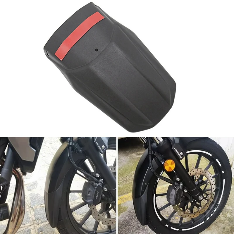 

A58X-Motorcycle Front Mudguard Fender Extender Extension For Honda CB500X CB 500X 2019-2021 Accessories
