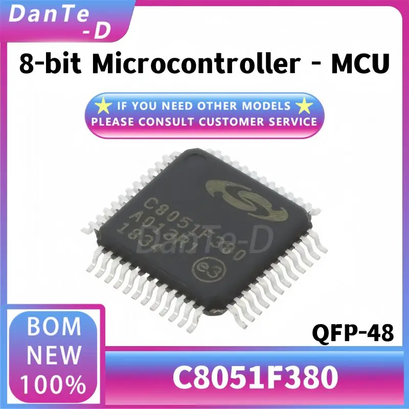 C8051F380-GQ package QFP-48 8-bit microcontroller MCU single chip IC original authentic