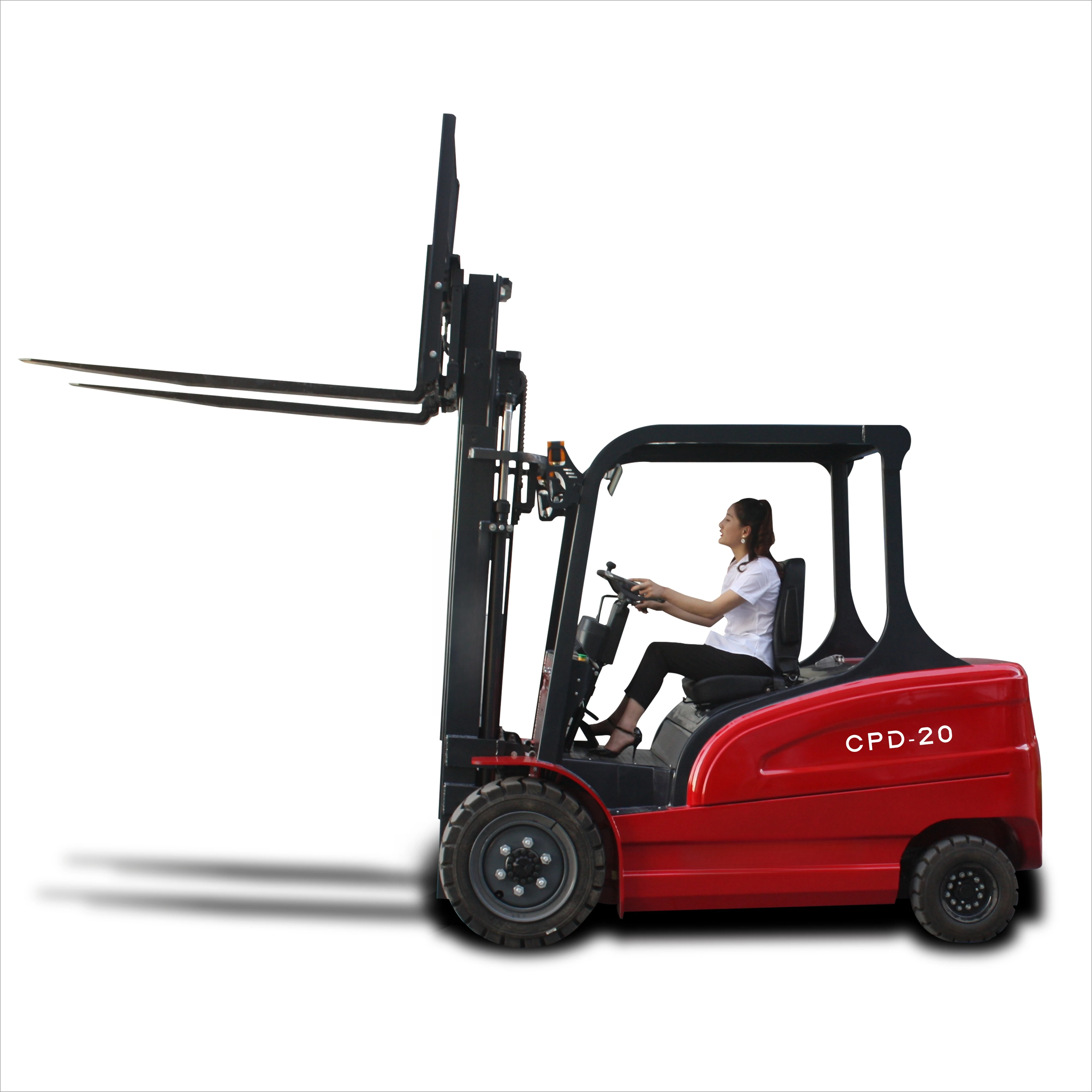 Battery forklift ex-factory price Electric 2 tons 3 5 tons 4 wheels warehouse handling overhead battery