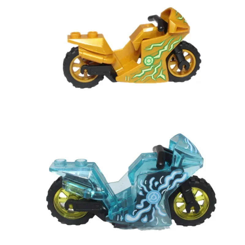 Ninja motorcycle building blocks decorated puzzle building blocks toy gift