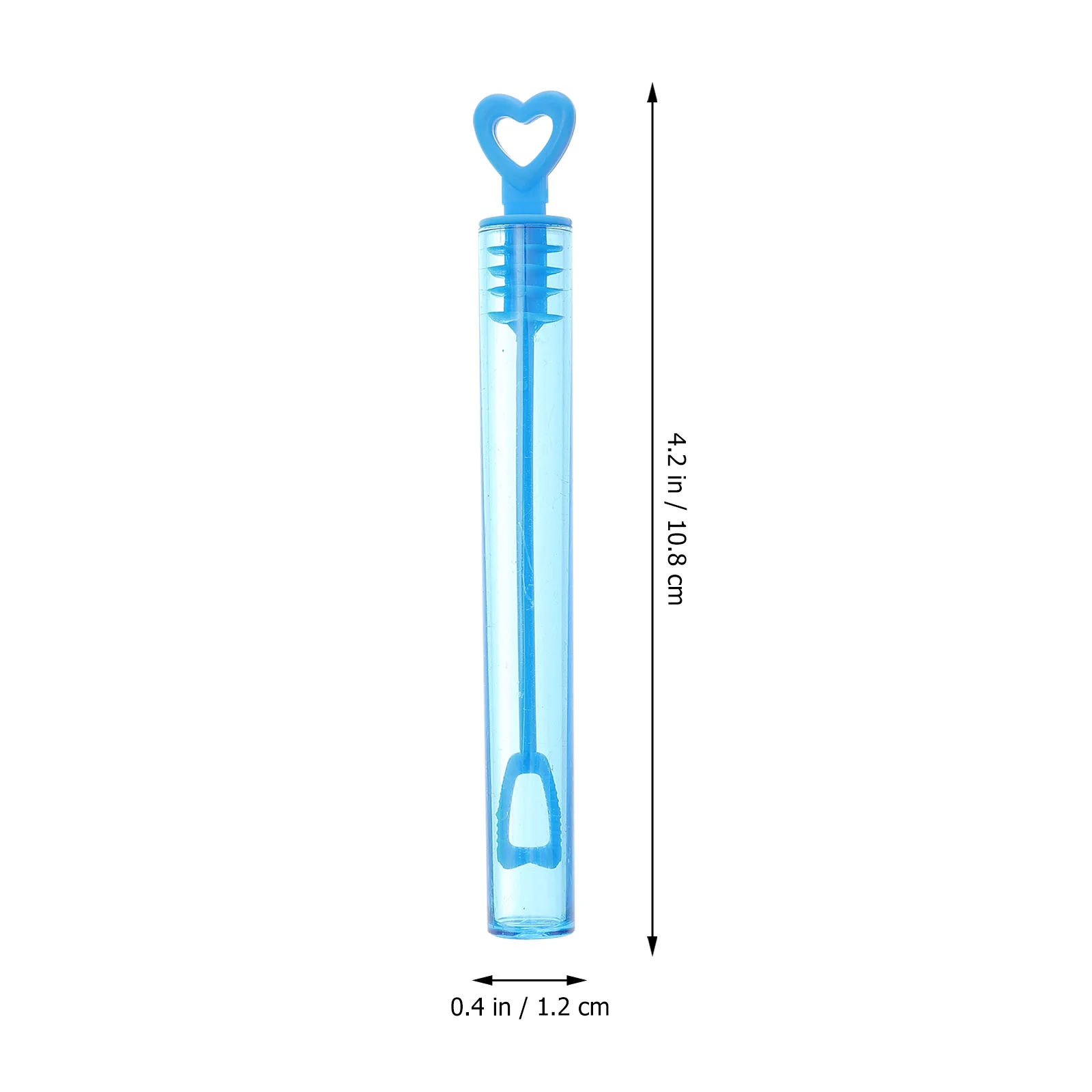 

24 pcs Mini Bubble Wands Plastic Creative Lid Easy Store Refill Parties Kids Birthday Pool Thanksgiving Christmas Favors