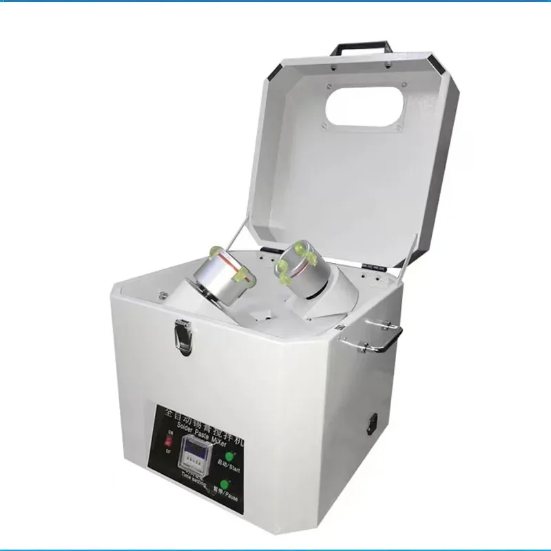 Misturador de pasta de solda SMT, equipamento de mistura de creme, máquina de mistura de pasta de solda ZD400 (velocidade média)