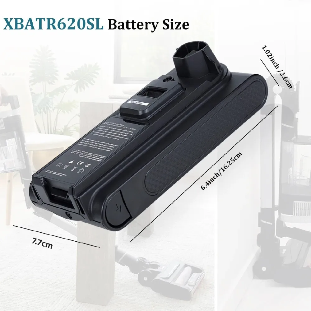 

100% оригинал, 1900 мАч, 21,6 В для Shark XBATR620SL IZ401 IZ411 IZ540H IZ562H IZ565H LZ500, пылесос, перезаряжаемая батарея