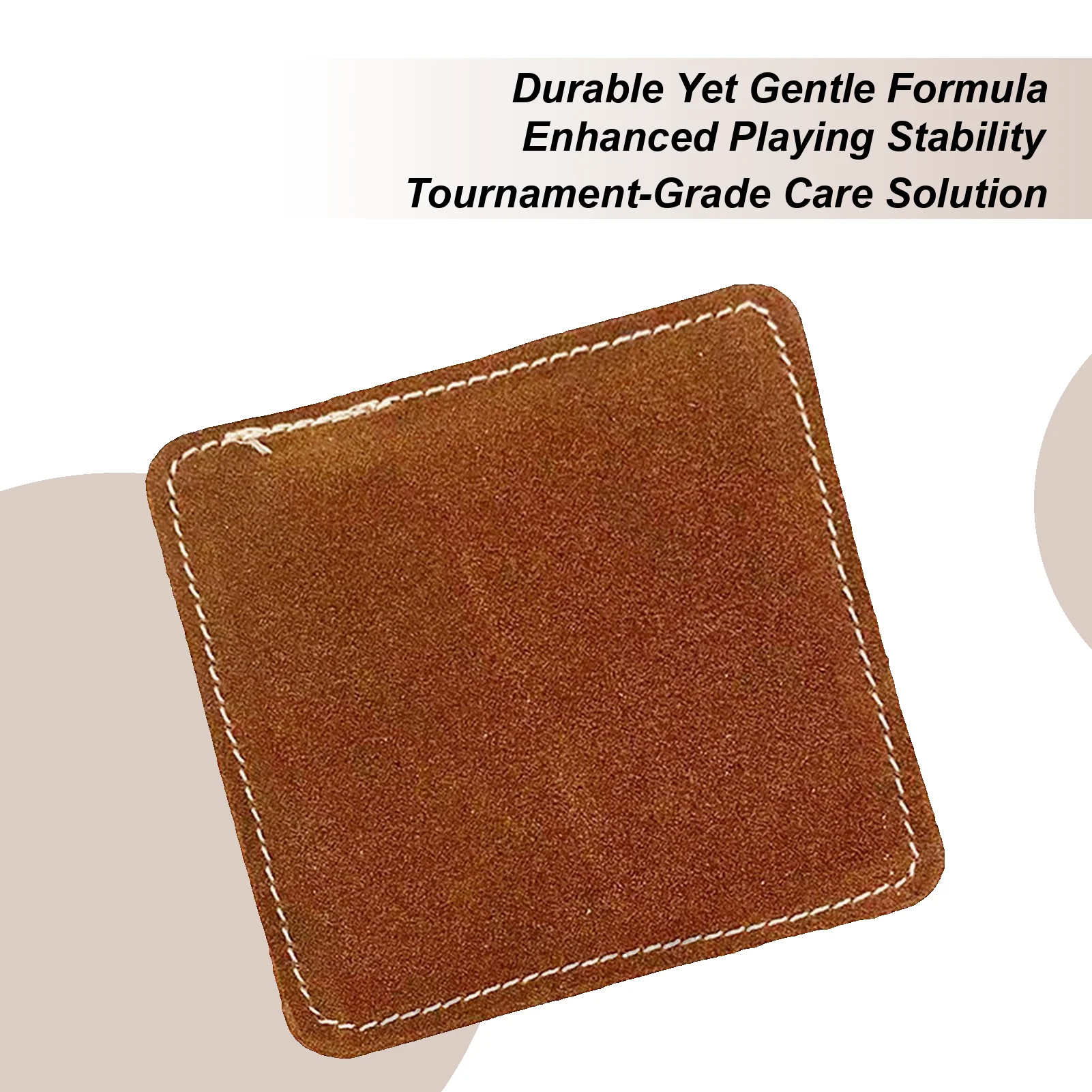

Billiard Stick Cleaner Soft PU Leather Towel Billiard Cue Maintenance Cloth For Maintenance Players Hobbyists Home Club Game
