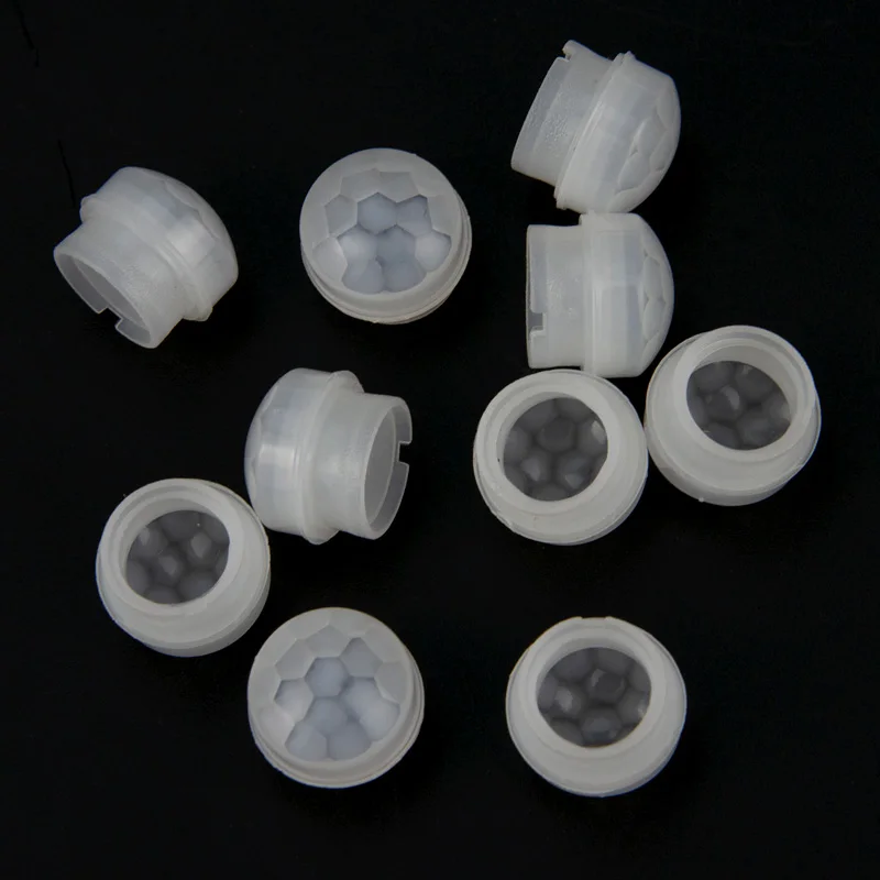 5pcs เส้นผ่านศูนย์กลาง 12.8 มม.Human Body เซ็นเซอร์อินฟราเรด Fresnel เลนส์ความยาวโฟกัส 6 มม.เลนส์ PIR Thermal Release เลนส์ Sensing