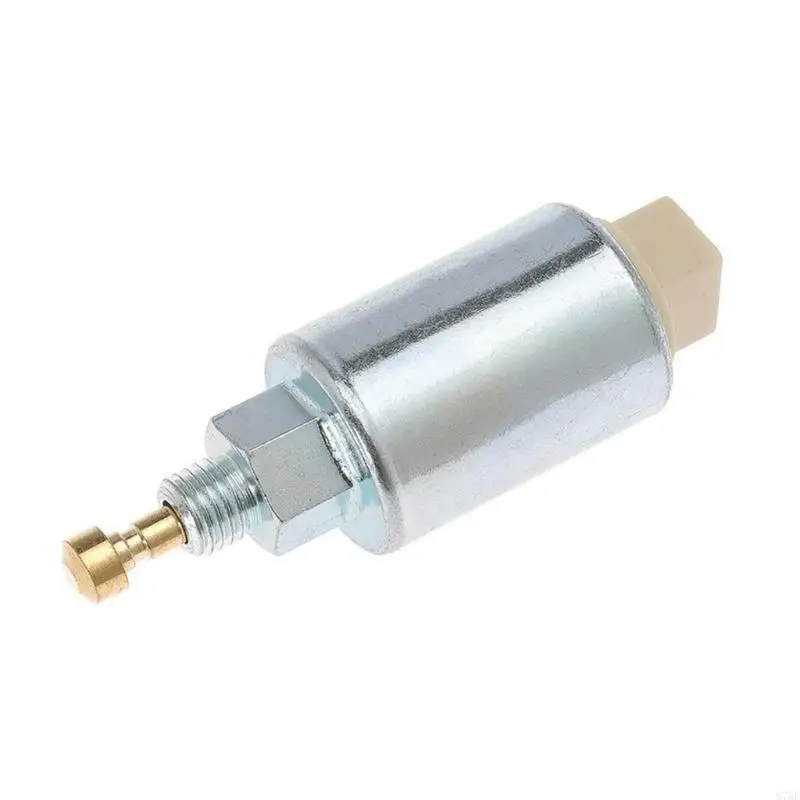 M76E Pack of 2 Replacement Aluminum Carburetor Oil Solenoid Tractors Accessories Carb Oil Solenoid for Mower