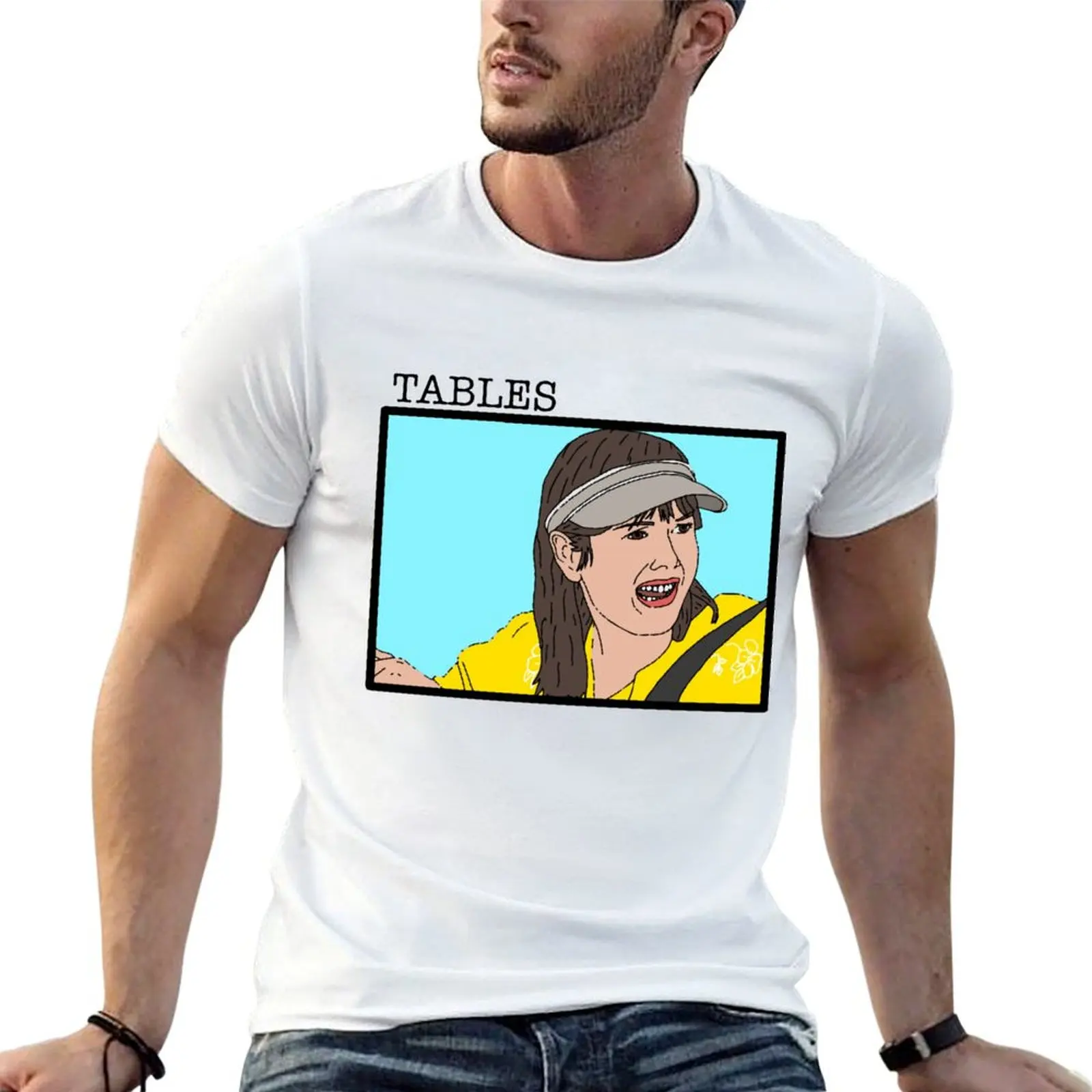 Tables (I Think You Should Leave) T-Shirt Casual Minimalist Short Sleeve Top