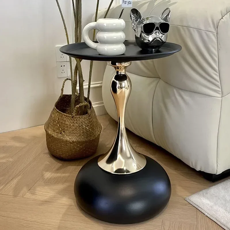 Tavolino da caffè di lusso per camera da letto Trau Tavolino da caffè mobile nordico nero piccolo Mesa laterale moderno Kaffee Tische Mobili per camera da letto