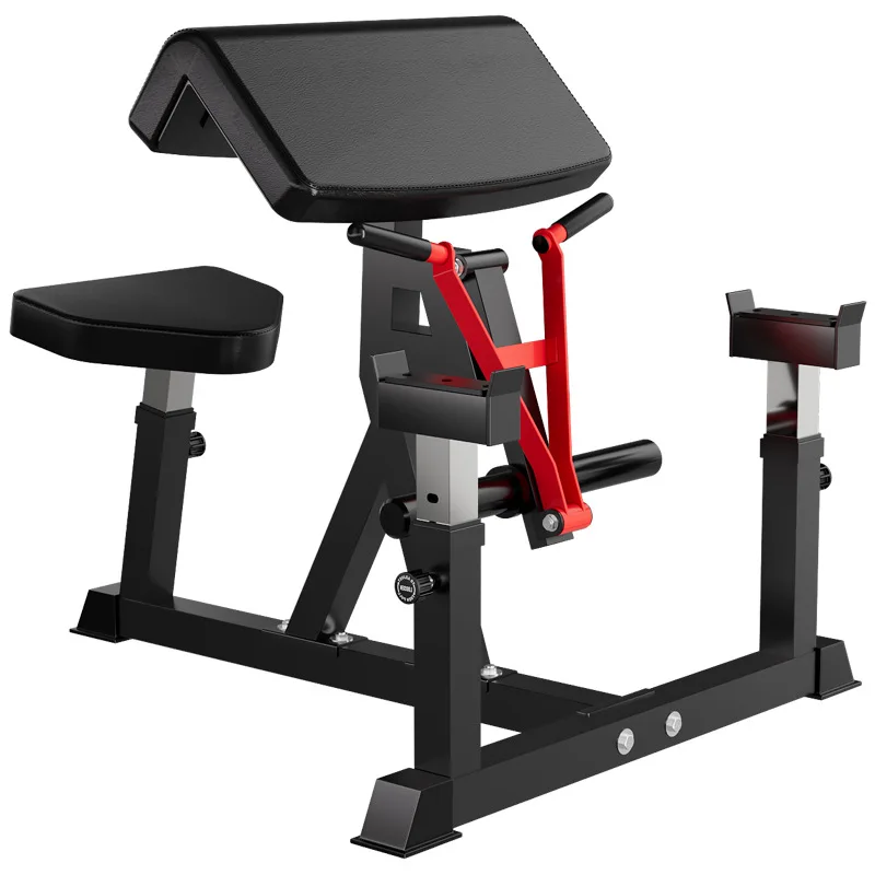 

Loaded Type Biceps Professional Equipment Weight Training Bench for Gym Fitness Commercial Gym Muscle Trainer Arm Muscle Trainer
