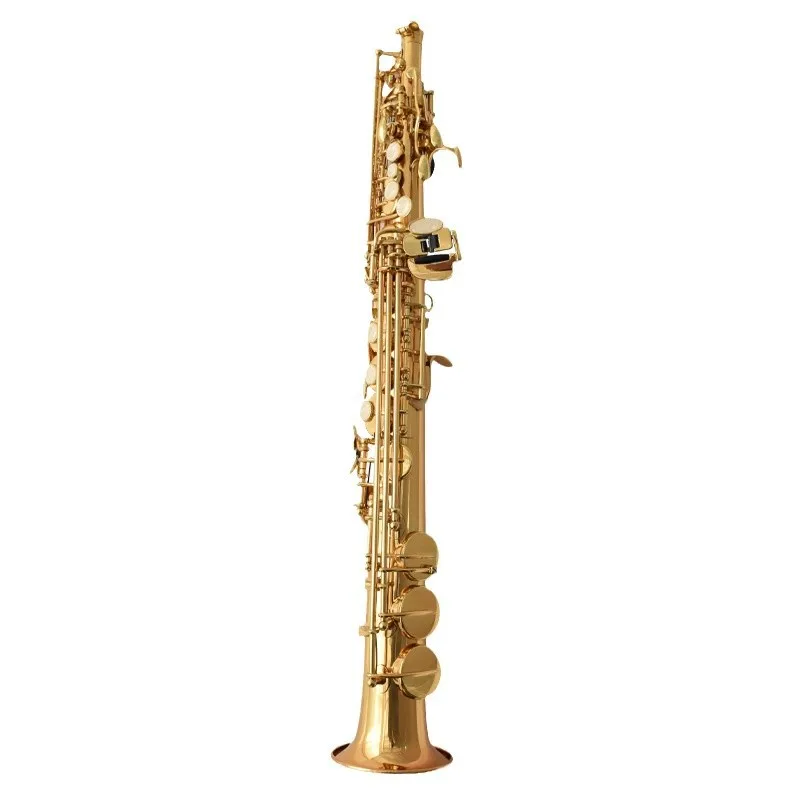 Best-selling High-quality Alto Saxophone Gold Lacquer Finish Easy Install Easy Clean B Key High-pitched Version Direct