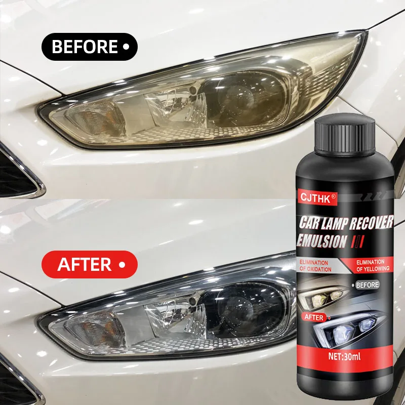 مجموعات تلميع استعادة المصابيح الأمامية للسيارة، كشافات أمامية احترافية، مزيل للخدش، معجون تنظيف لإصلاح الأكسدة، تلميع المصباح الأمامي #5