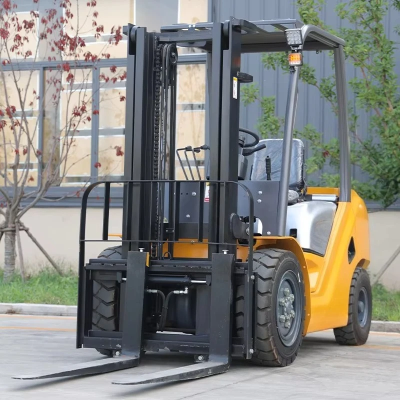 4WD All Terrain Off-road forklift 4Ton Diesel Rough Terrain Unpaved Site Container Cargo Handling Unit Stock