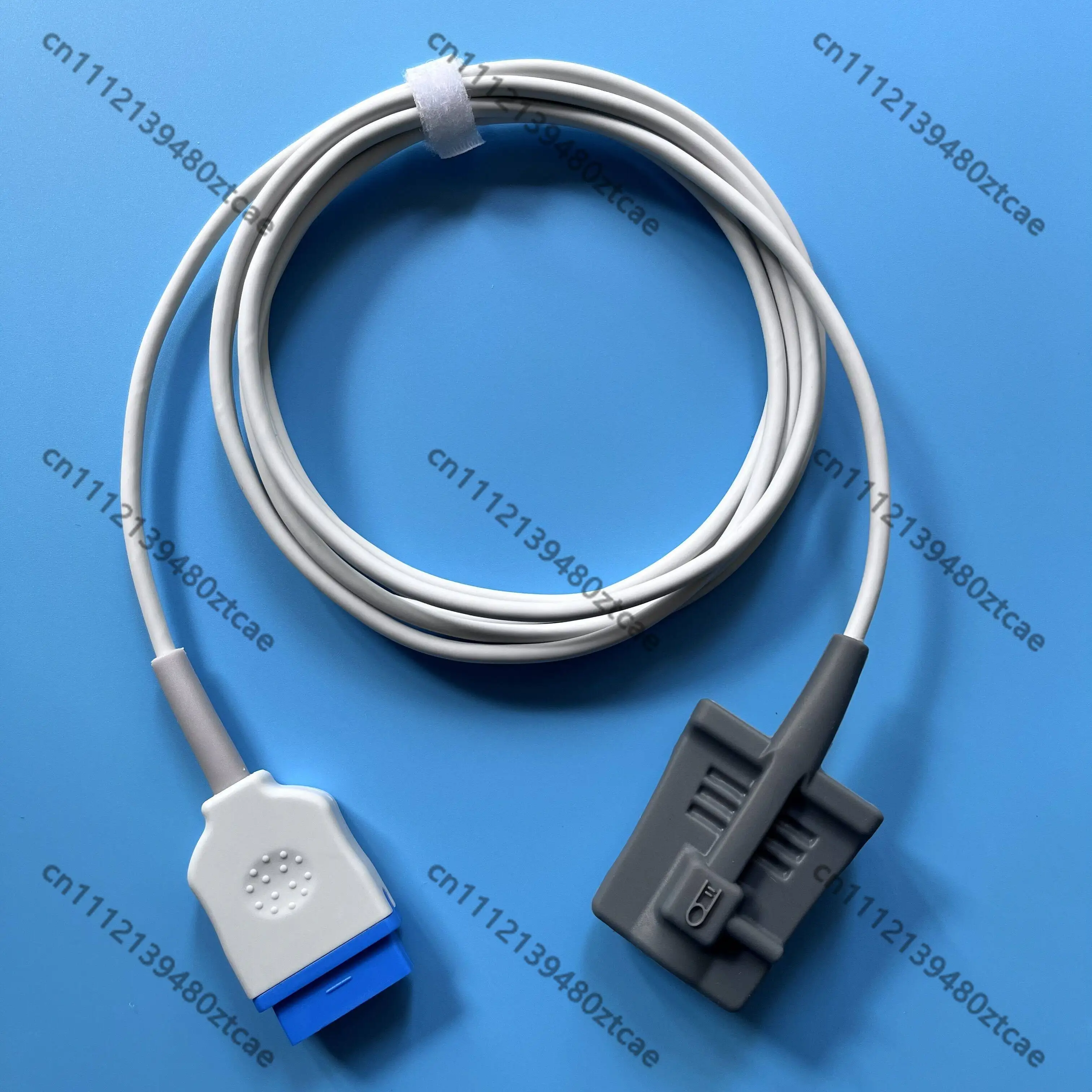 11 Pin SpO2 Probe Finger Clip Pulse Oxygen Sensor Reusable Replacement for Medical Monitor