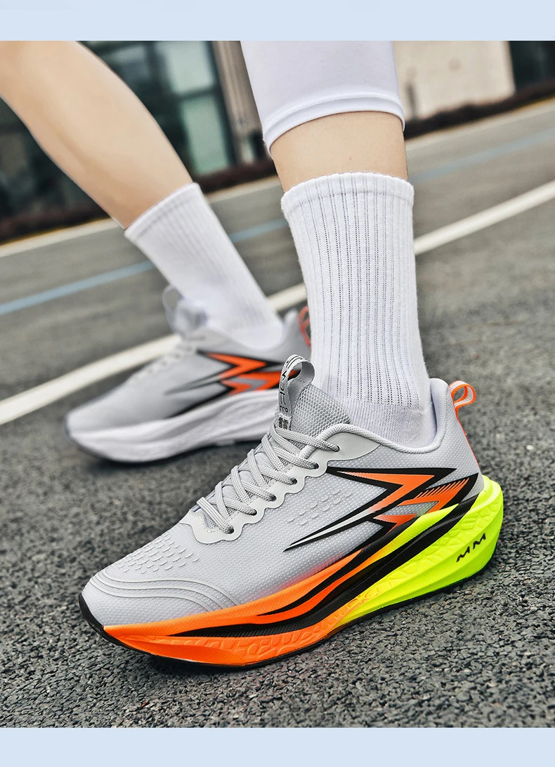  Marathon-Laufschuhe für Herren, Carbon-Platte, Spezial-Sportschuhe, atmungsaktiv, leicht, bequeme Damen-Sneaker für Freizeit und Sport – Detail 19